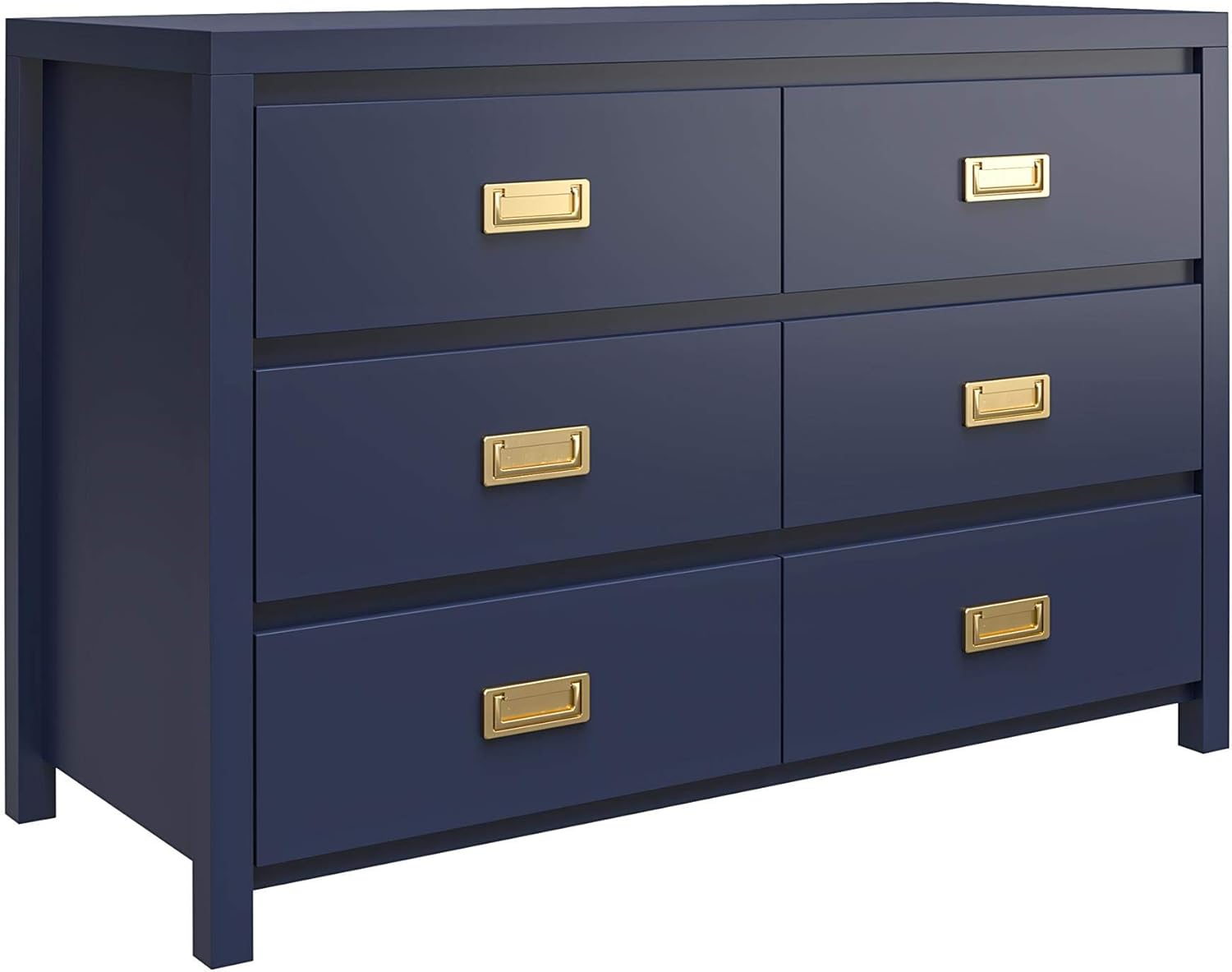 Little Seeds Monarch Hill Haven 6 Drawer Navy Kids Dresser : Baby