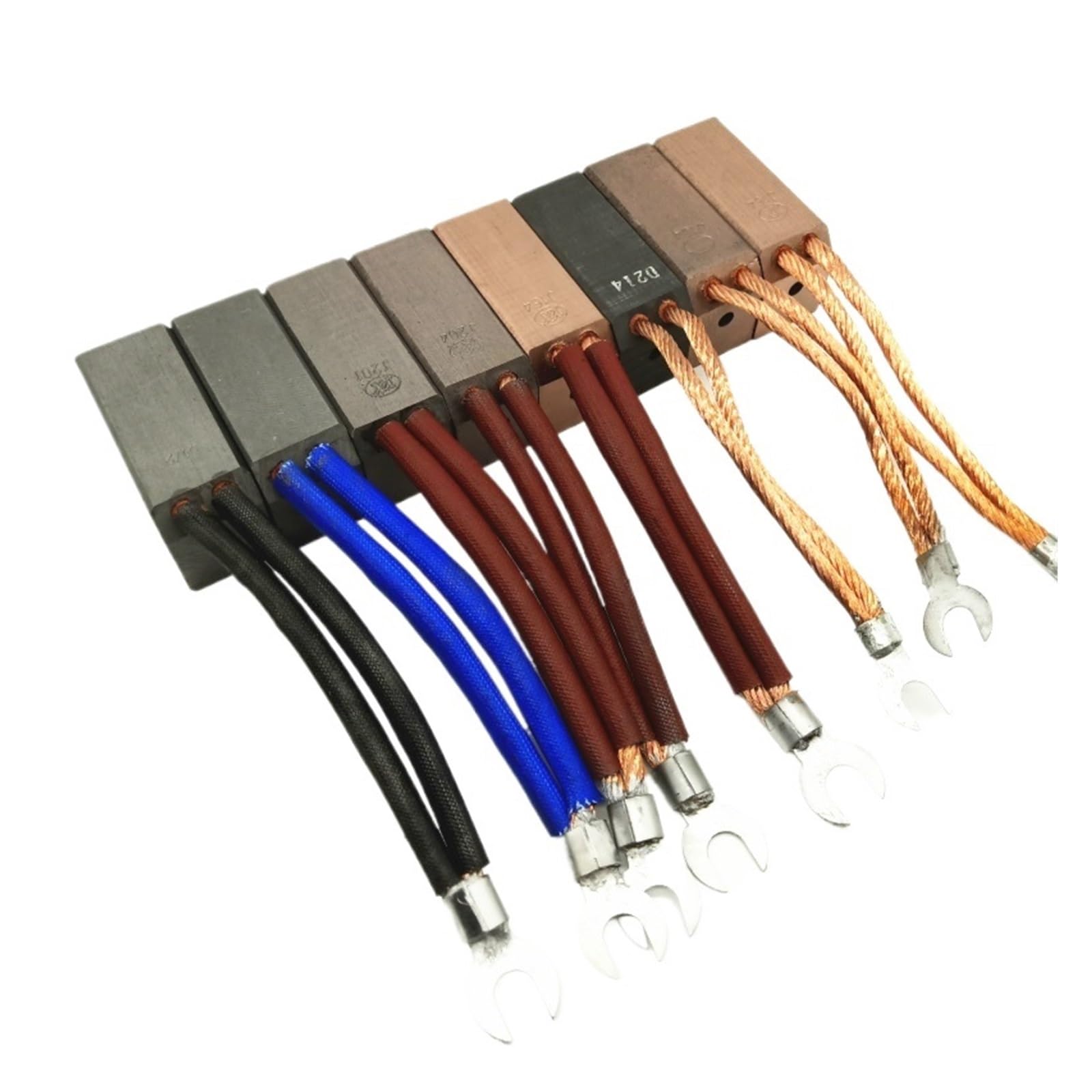 Szczotki węglowe 1 szt. J164 wysoka miedź krajowa standardowa szczotka węglowa 25 * 32 * 60 mm generator D172 połowa J204 T8 typ (J102 połowa miedzi)