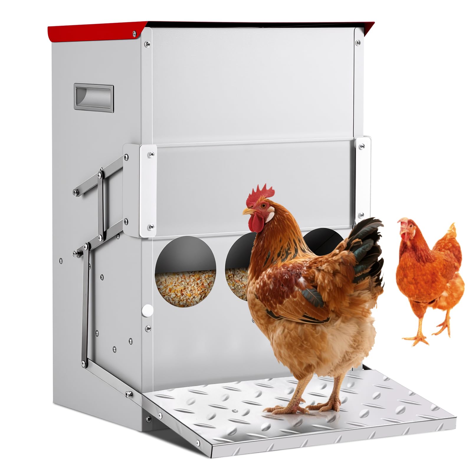 Mangeoire automatique volaille 20kg pour nourrir vos poules pendant vos absences