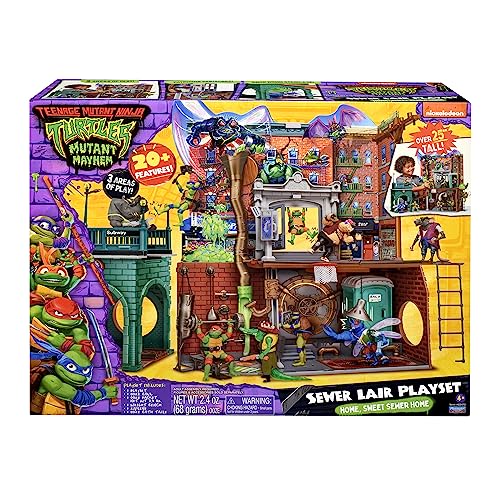 image for Teenage Mutant Ninja Turtles: Mutant Mayhem Sewer Lair Playset by Play
