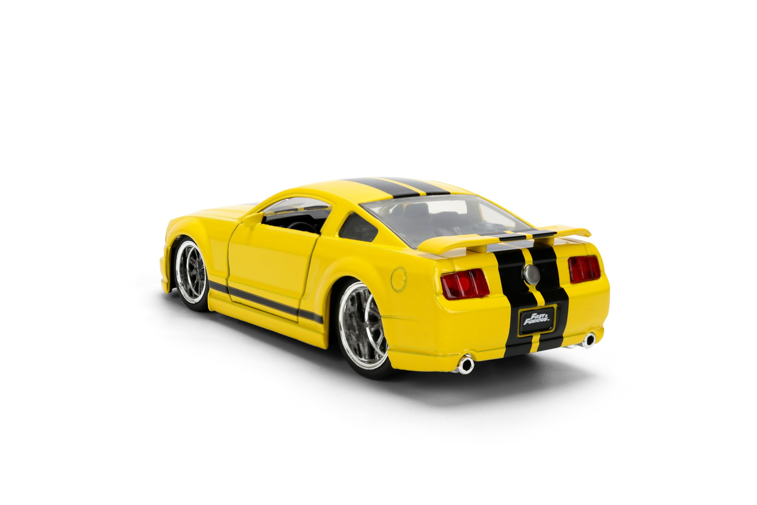 Jada Fast & Furious 2006 Ford Mustang GT - Coche fundido a presión a escala 1:32 coleccionable con puertas de apertura y ruedas giratorias libres, para mayores de 8 años