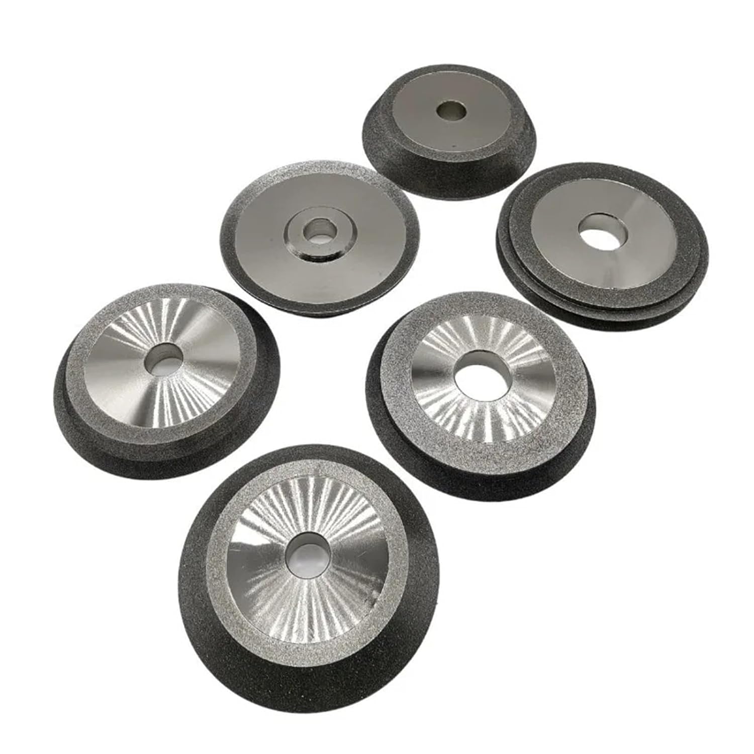 MR 13A 13B 3 Inch CBN Grinding Wheel, 1/2'' Arbor, 20G-CBN230 CBN for High Speed Steel, SDC for Tungsten Steel(X3-CBN230)