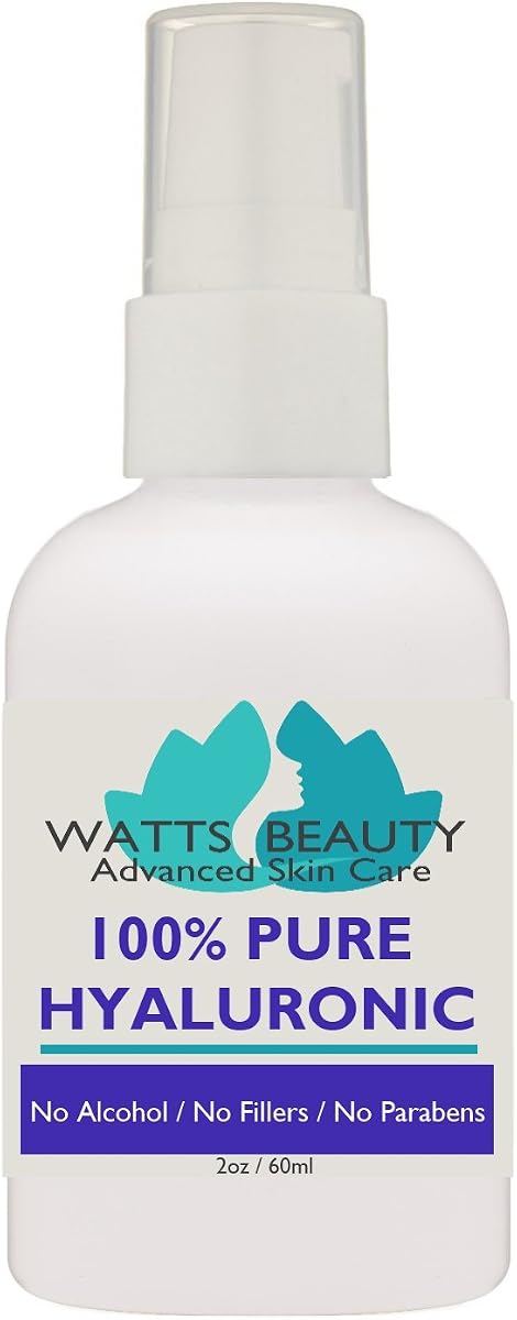 Pure Hyaluronic Acid Ultra Hydrating Booster Face Serum, 2 oz | No Drying Alcohol, Plump Look, Supple Feel and a Refreshed Bounce, Intense Hydrating Volume, Pure Three Ingredient Formula