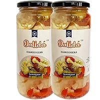 Vista 5 de Dalida - Giardiniera, verduras en escabeche, 16.9 onzas (paquete de 1)