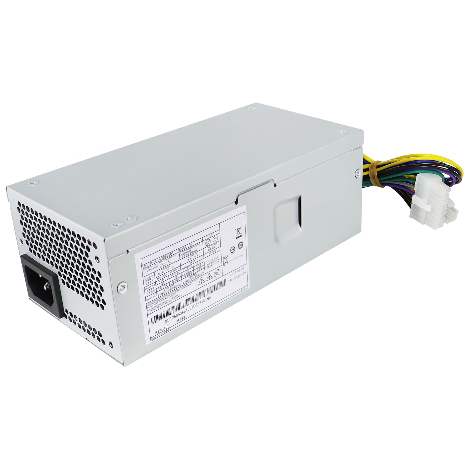 S-Union Fuente de alimentación mejorada PS-4241-01 de 240 W compatible con Lenovo Edge 92 93 ThinkCentre M73 M78 M82 M83 M92 M93 ThinkStation E31 SFF 54Y8849 PS-4241-02 54Y8901 Fuente de alimentación