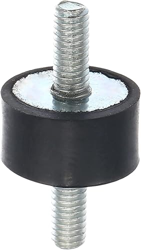 Miniatura 5 de X AUTOHAUX 4 unids M4 coche anti vibración goma aislador amortiguador 0.591x0.315 in caucho bobina montaje amortiguador montajes para compresores