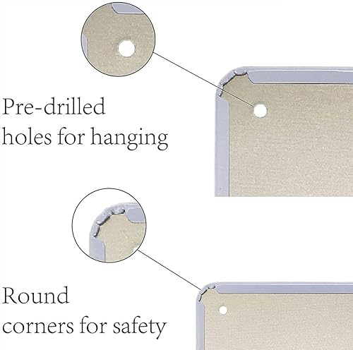 Miniatura 3 de Letrero de lata vintage israelí de la bandera de país de Israel, cartel de metal retro pintura de hierro, póster de pared para garaje, hombre