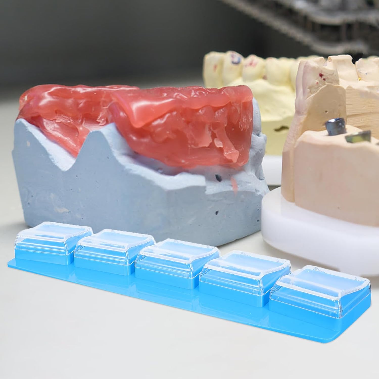 Autoclavable - Plastic for Instrument - Plastic Shading Box for Mixing Resin Placement - Mixing Palette