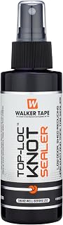 Walker Tape Top-Loc Knot Sealer Spray 4 fl oz, Mesh System Protector for Delicate Knots, Reduces Shedding and Extends Hairpiece Life, Professional Treatment for Lace Wigs Human Hair and Toupee Bases