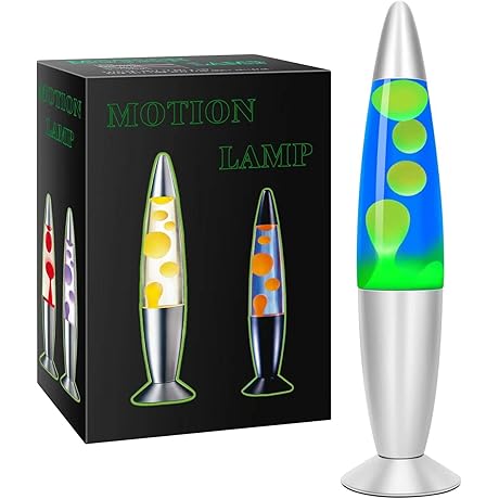 Enthralling Blue & Green Lava Lamp: A Visual Masterpiece for Relaxation and Ambiance