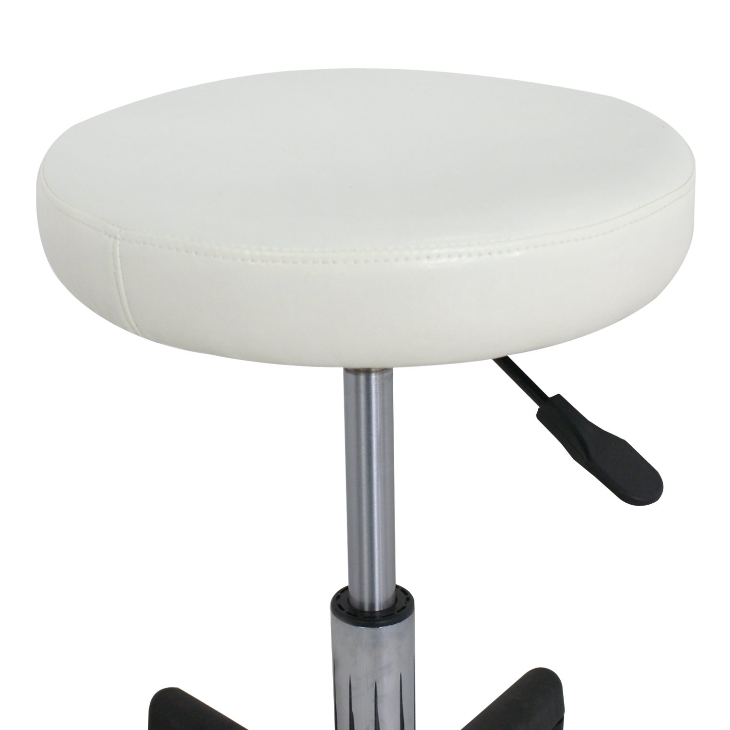 ZENY Adjustable Rolling Stool with Wheels Swivel Stool Chair Hydraulic Stool Office Stool for 