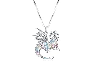 Luomart Dragon Necklace: A Mythical Adornment for Women