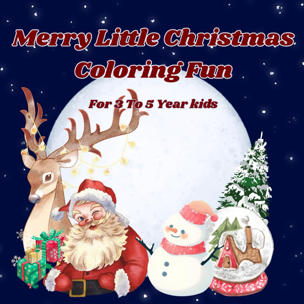 Merry Little Christmas Coloring Fun