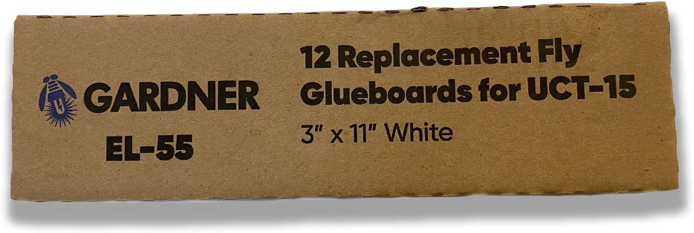 Gardner EL-55 Replacement Glueboards for UCT-15 (12 Pack)