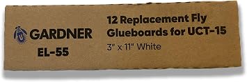 Gardner EL-55 Replacement Glueboards for UCT-15 12 Pack