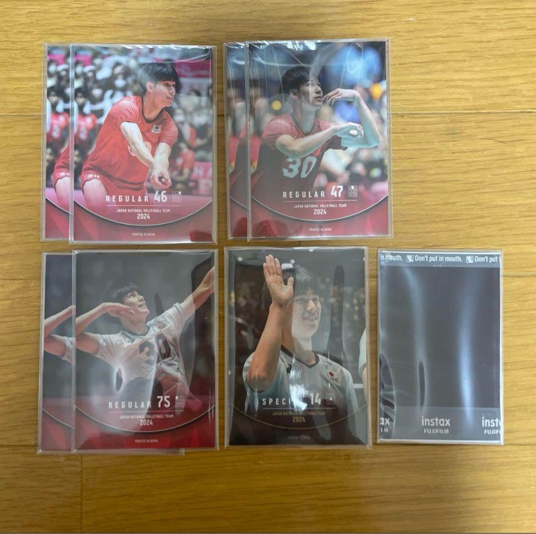 甲斐優斗 バレーボール男子日本代表2024 トレーディングカード