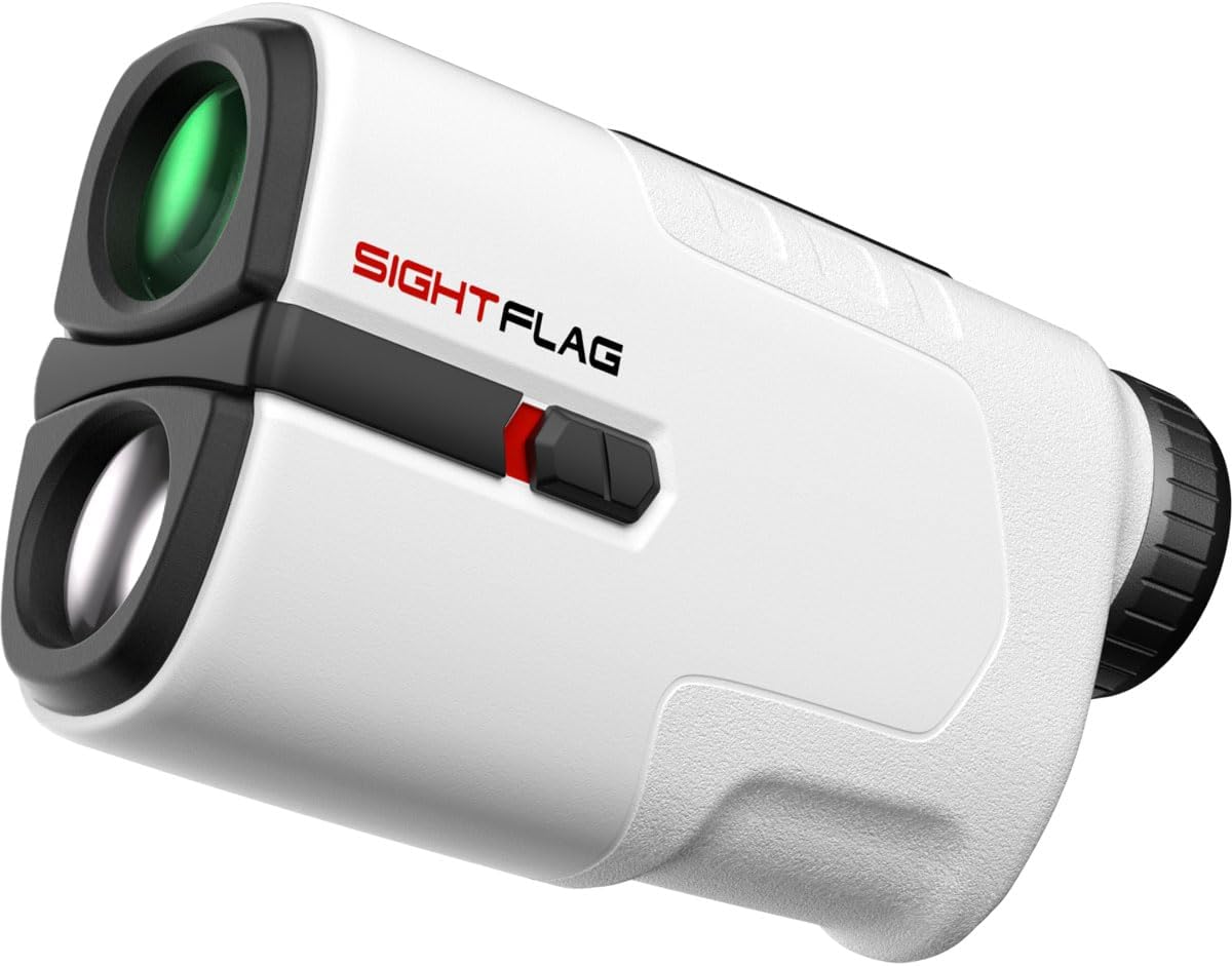 GF2-Golf Rangefinder with Slope and Pin Flagpole Lock Vibration, 1300 Yards Range Finder, External Slope Switch