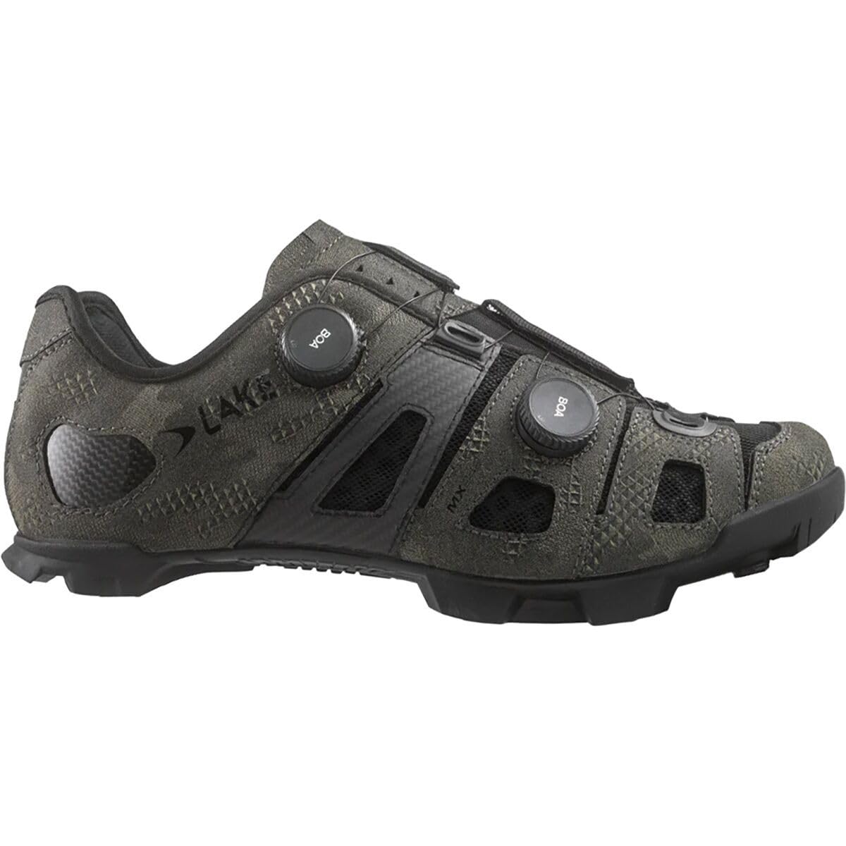 Lake Mx242 Endurance Cycling Shoe - Men's Bio Camo/Black, 45.5
