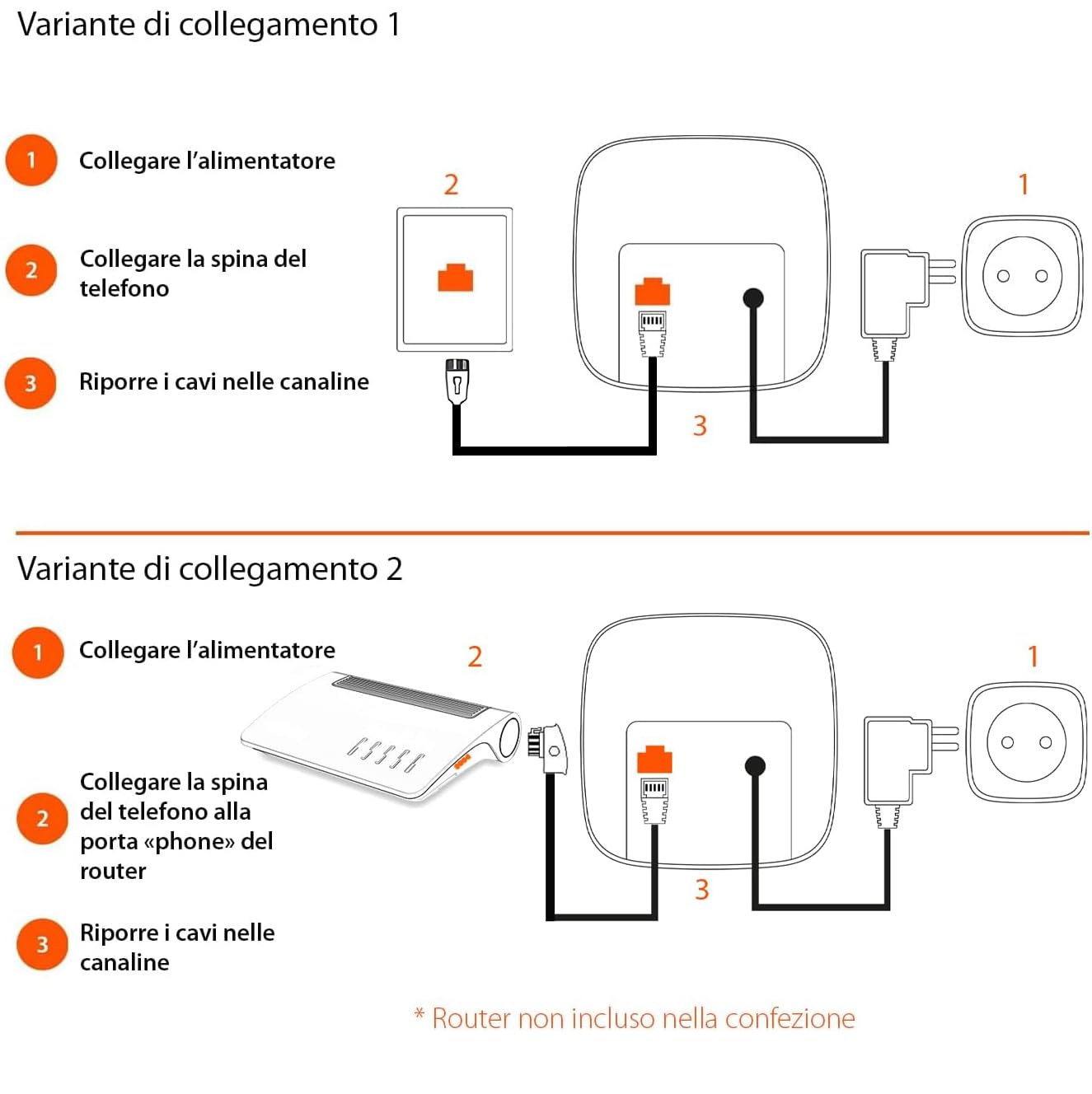 Gigaset C575A Trio - Cordless Trio con segreteria telefonica - possibilità di passare la chiamata da un portatile all'altro, Nero [Versione Italiana]