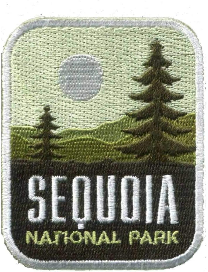 Vagabond Heart Sequoia National Park Patch - Sequoia Souvenir - Sequoia Iron On Travel Badge