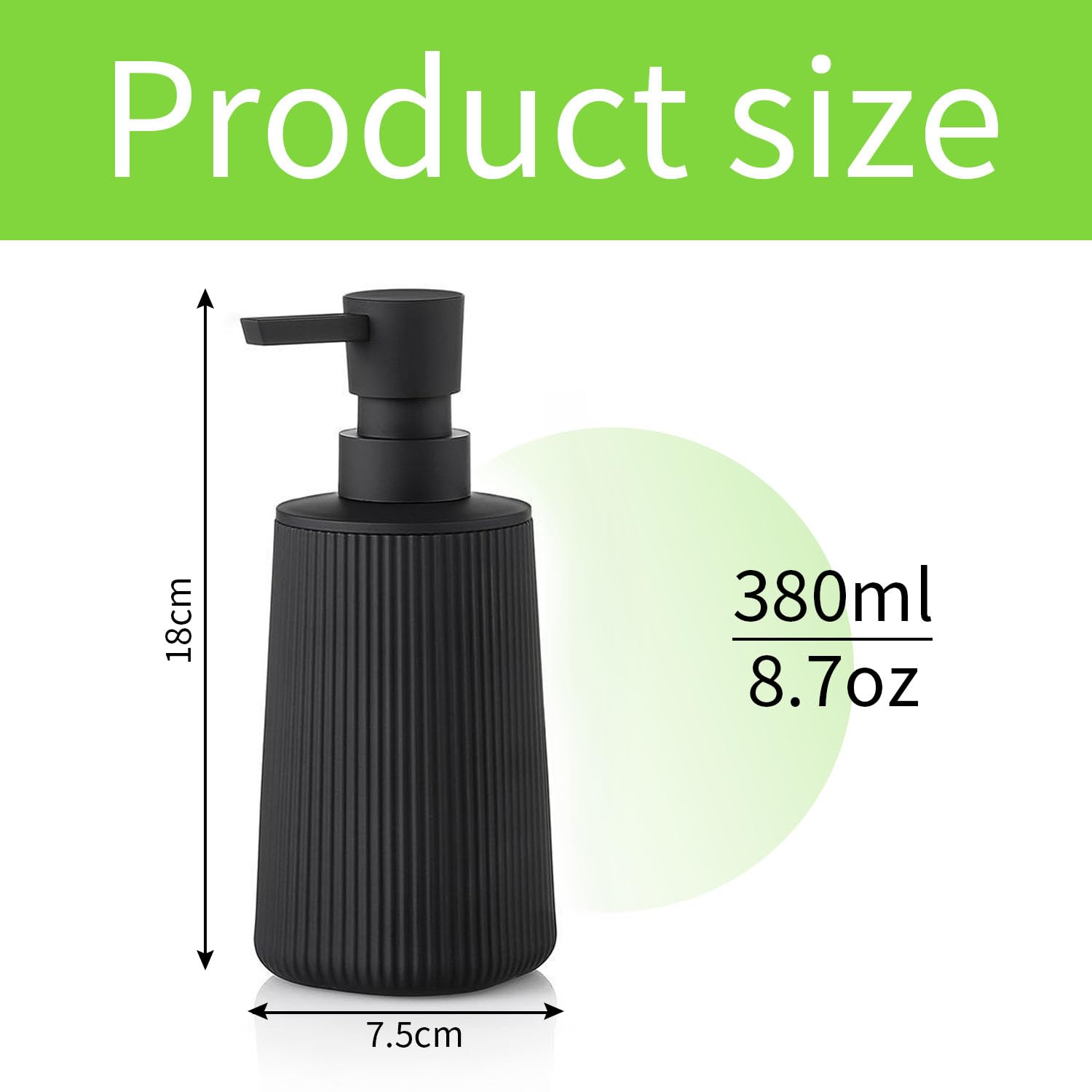 AJW-Distributeur De Savon En Résine Bouteille De Savon En Forme De Chat