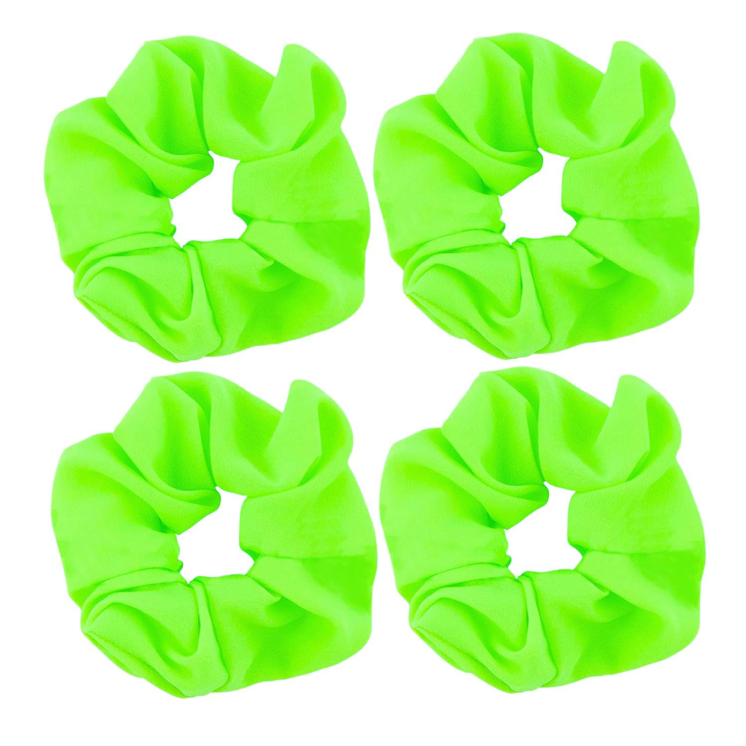 Framendino Hair Scrunchies - 8 Count Green Accessories
