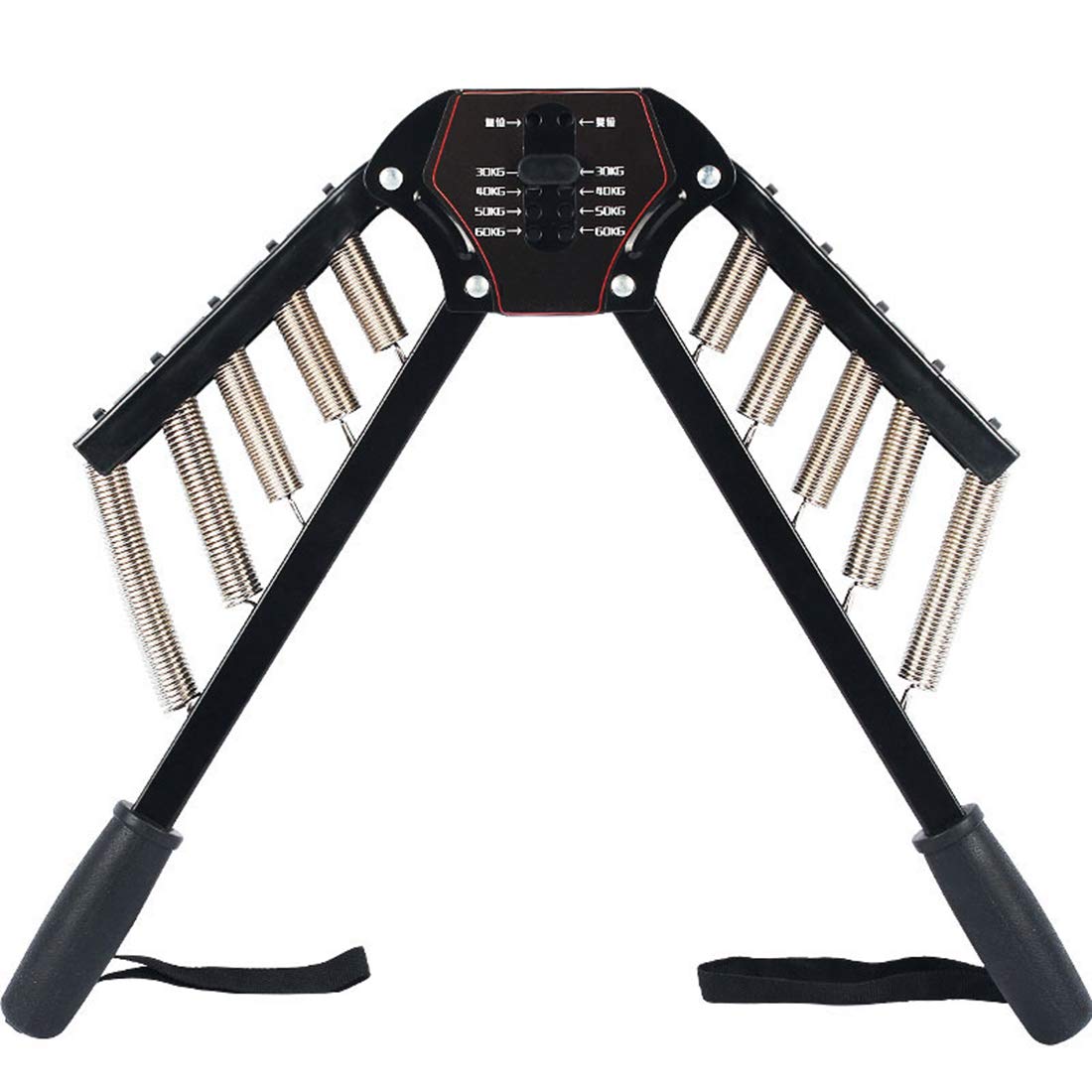 Regulowane urządzenie do treningu siłowego ramion 4 w 1 – ekspander klatki piersiowej z 30-60 kg Resi do efektywnych treningów ramion sprzęt do budowy mięśni w domu na siłownię