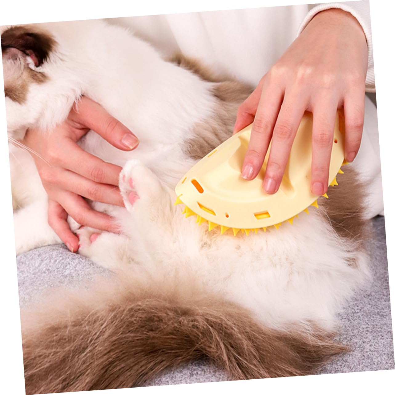 ifundom Cat Corner Massage Comb Pet Accessory for Cats Self Grooming Tool Convenient Wall Corner Massager for Playful Feline Grooming and Hair Removal