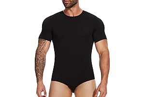 Men's Short Sleeve Bodysuit: Comfort and Style Combined