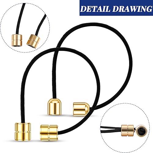 Miniatura 5 de Civaner 2 cuentas Begleri Fidget Beads, cuentas de cobre para aliviar el estrés, hechas a mano en forma de cilindro y campana, juguete de relajación