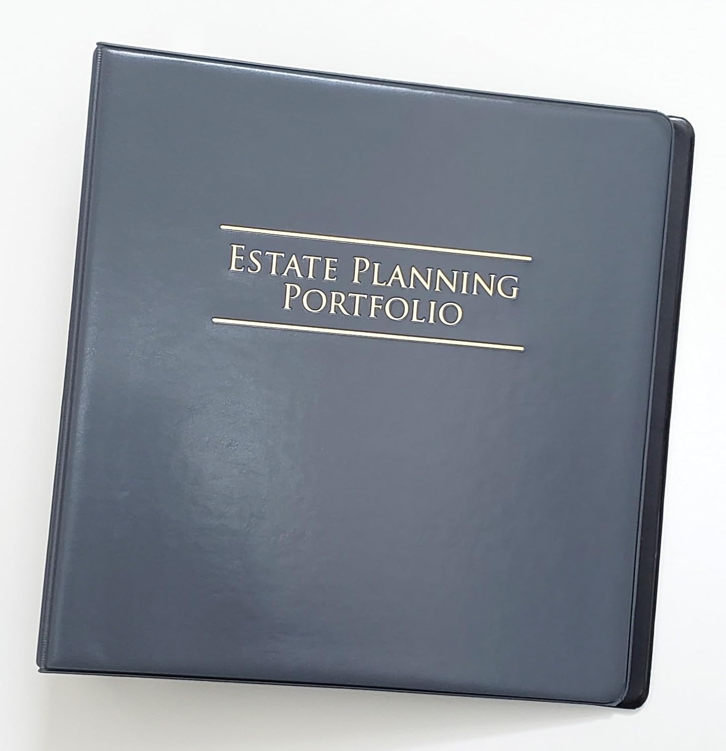 ESTATE PLANNING PORTFOLIO 3RING BINDERS Leather Like