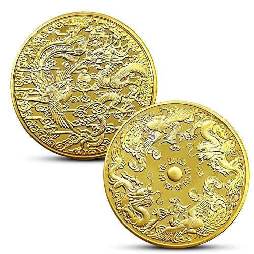 qingfeng Dragon and Phoenix Chengxiang Animal Commemorative Coin Zodiac Dragon and Phoenix Chengxiang Animal Commemorative Coin One Hundr