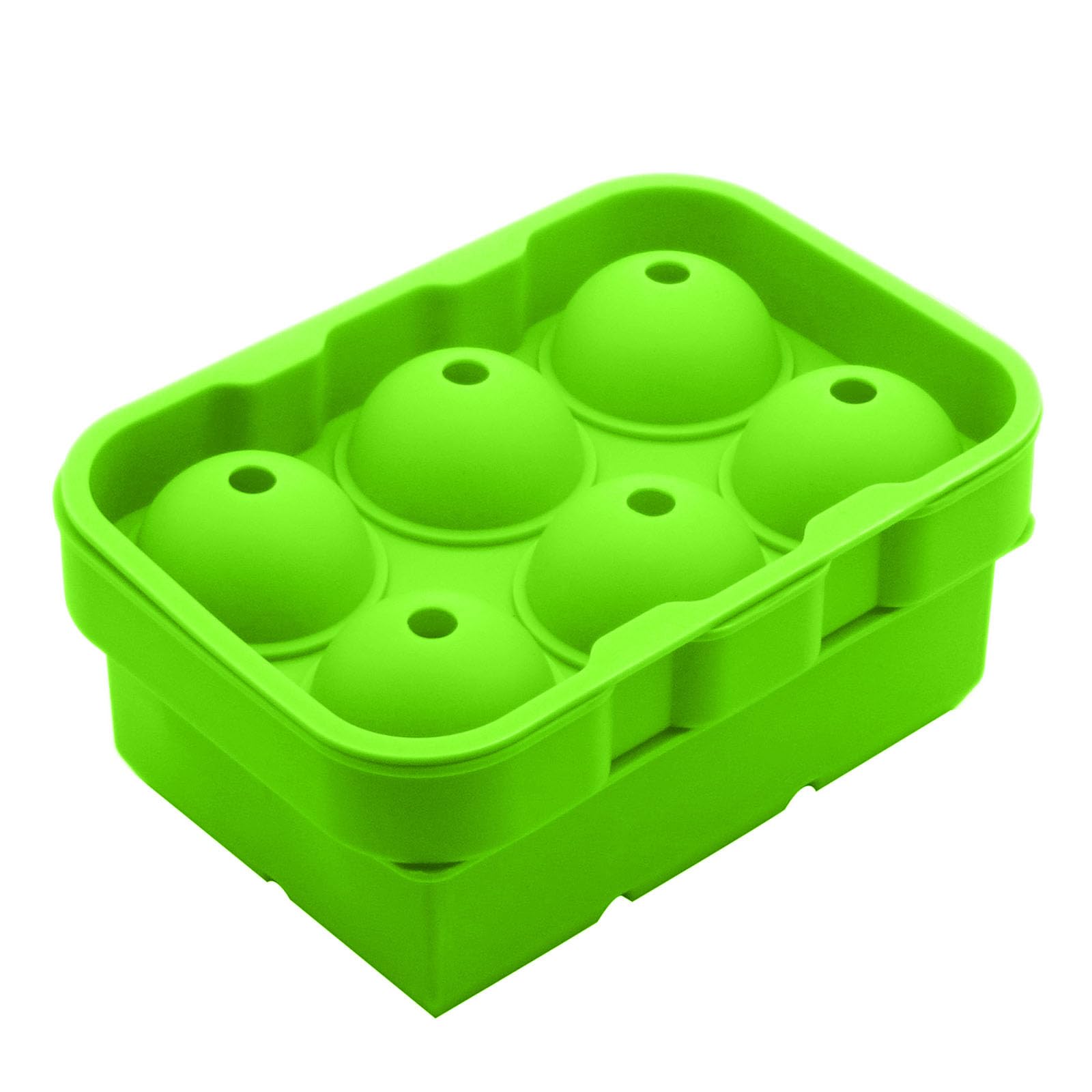 HZBB Of 2 Round and Square Trays Hand Making Tools Maker for Chilling Beverages Silicone Molds