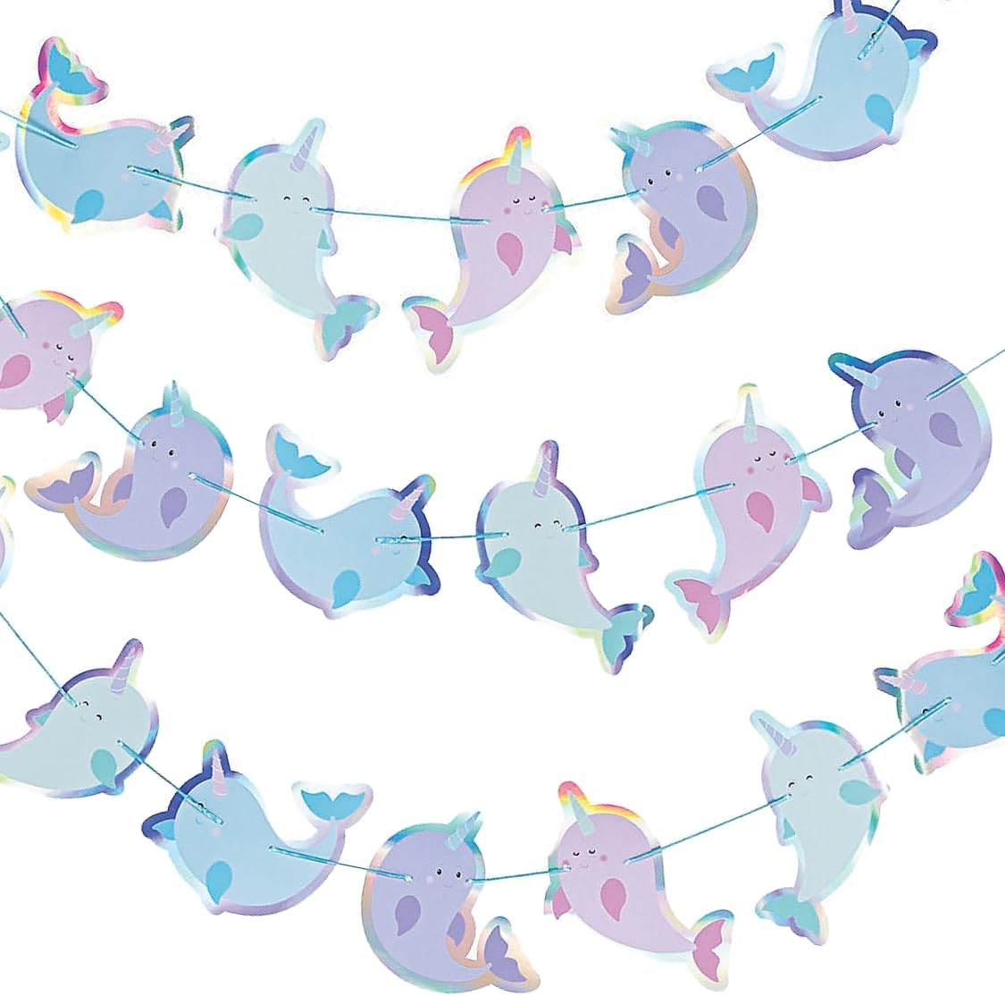 NARWHAL Party Banner - Party Decor - 1 Piece