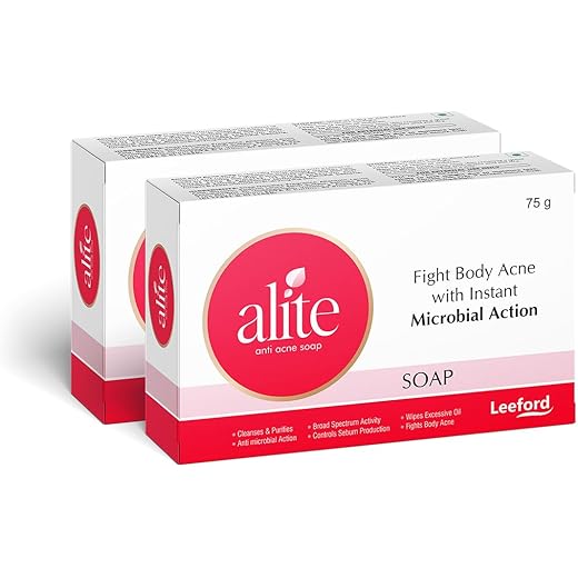 Alite Acne Fighter Soap - 2 Pack 75g