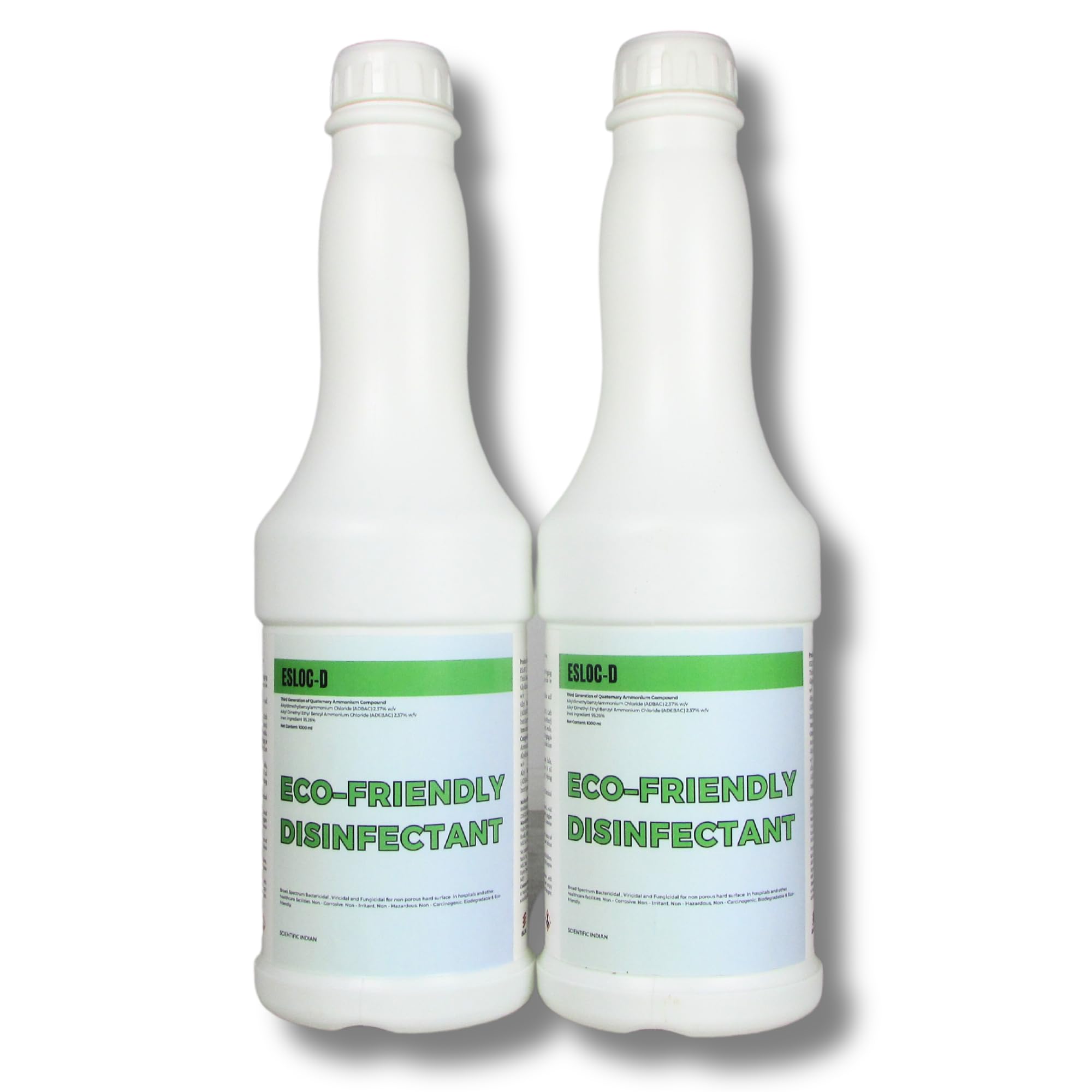 Surface and Environment Disinfectant -3rd Gen QAC for Fumigation, Hospitals Equipment, Clinics, Eco Friendly Biodegradable (2000 ML)