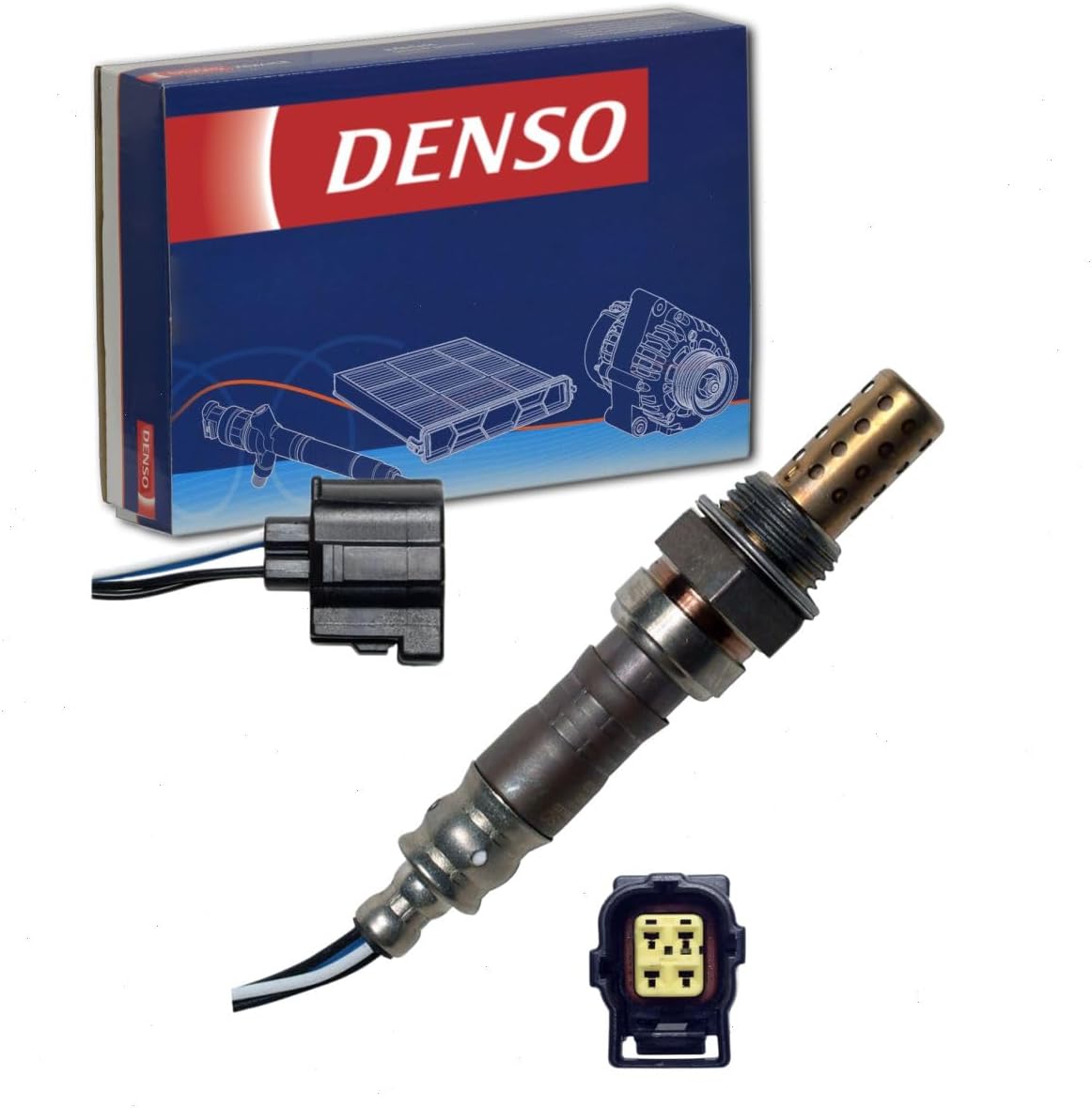 DENSO Downstream Oxygen Sensor Compatible with Jeep Grand Cherokee 4.7L V8 2005-2007