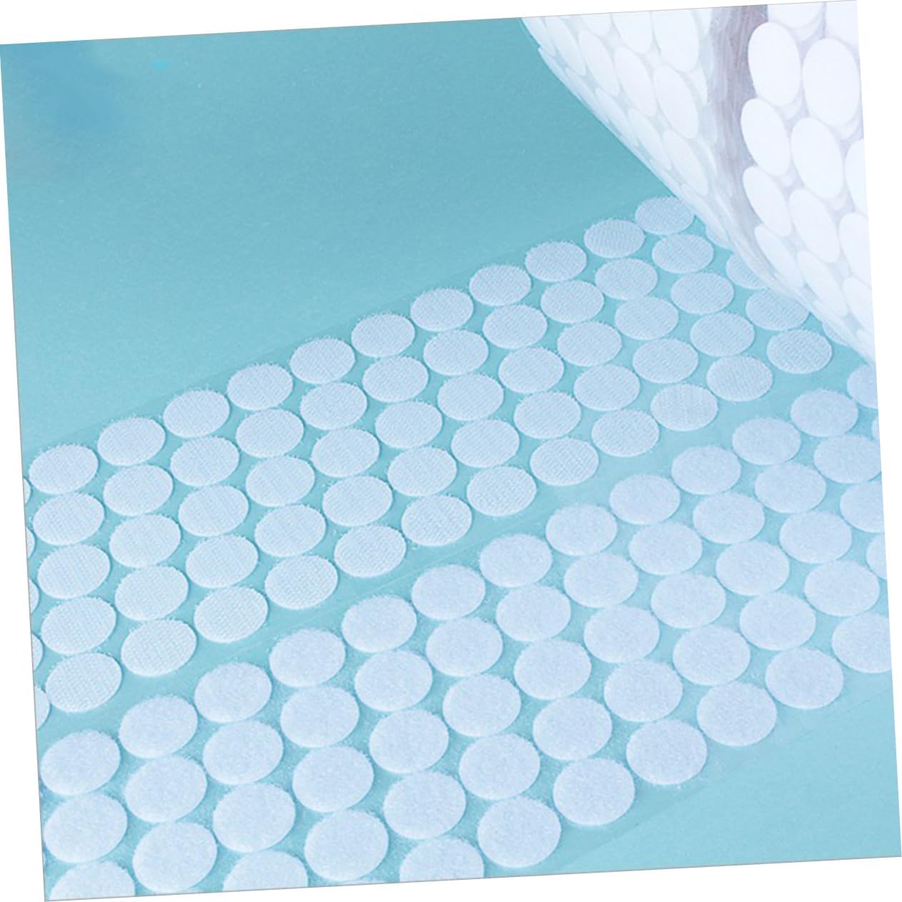 SHINEOFI 900pairs Hook and Loop Fastener Dots Self Adhesive for Home Office Wall Sticky Strips Stickers Easy Peel and Stick