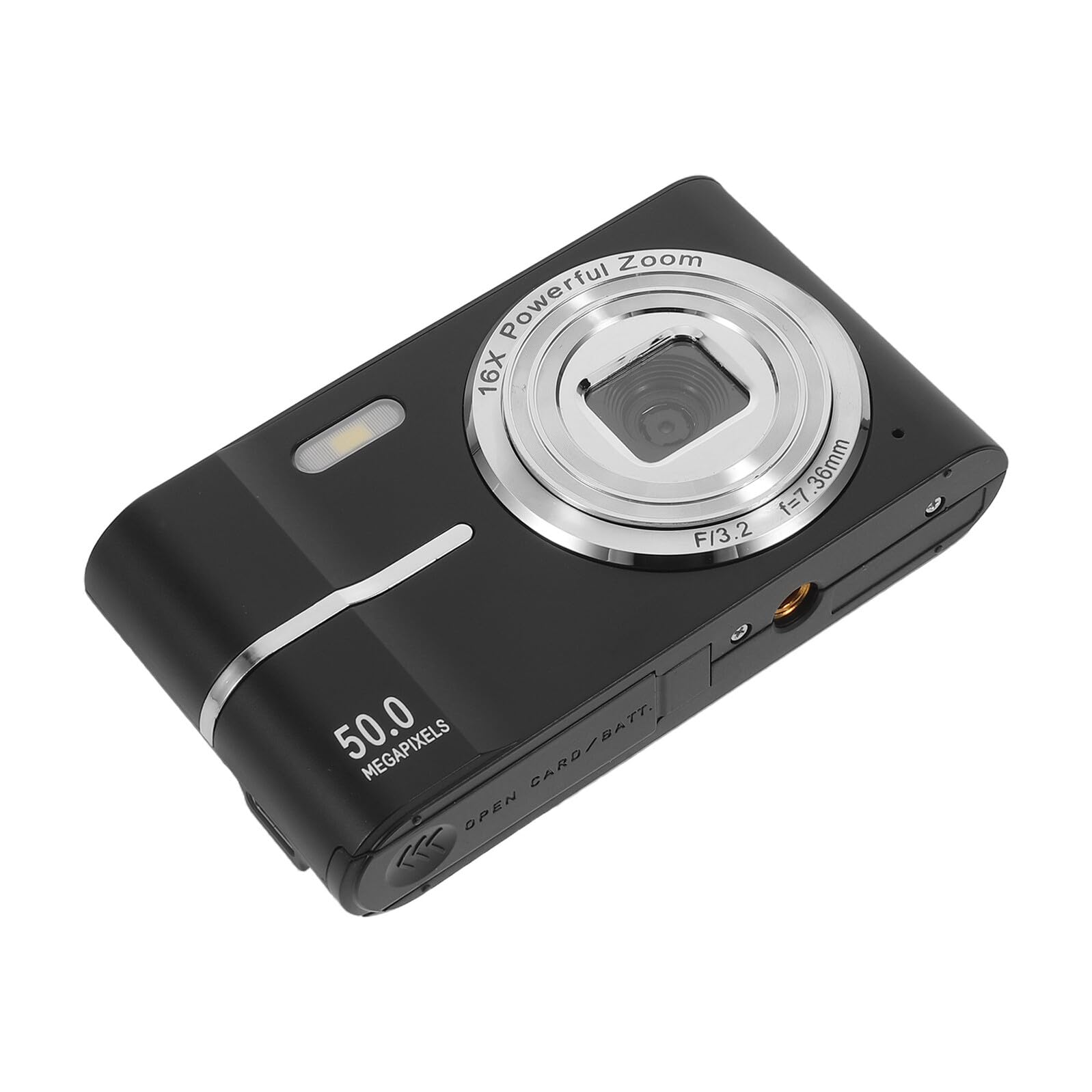 Compact Mini Digital Camera for Beginners Portable Retro Point-and-Shoot Camera with High-Resolution Imaging for Travel and Family Use Classic Black-image-40