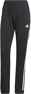 adidas Womens Essentials Fleece Tapered Cuff Pants