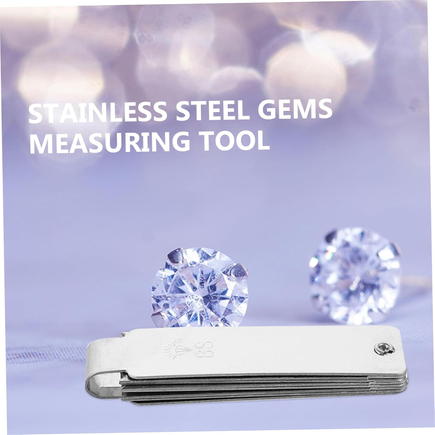 Artibetter 1set Gem Measuring Tool Gem Sizer for Accurate Stone Measurement Convenient and Portable Jewelry Accessory for Events and Daily Use