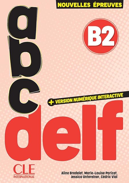 Portada de ABC DELF. Tout public. Niveau B2