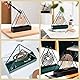 2Set Mückenspiralenhalter, Spiral Mücken Spulenhalter, Räucherspiralen Halter, Mückenspirale Halter Metall, Tragbar Mosquito Coil Holder für Schlafzimmer Wohnzimmer Küche Büro（Schwarz）