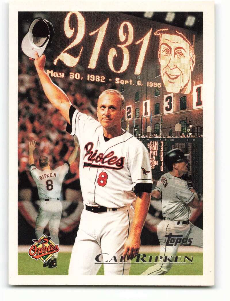 Amazon.com: 1996 Topps #96 Cal Ripken Jr. Baltimore : Collectibles