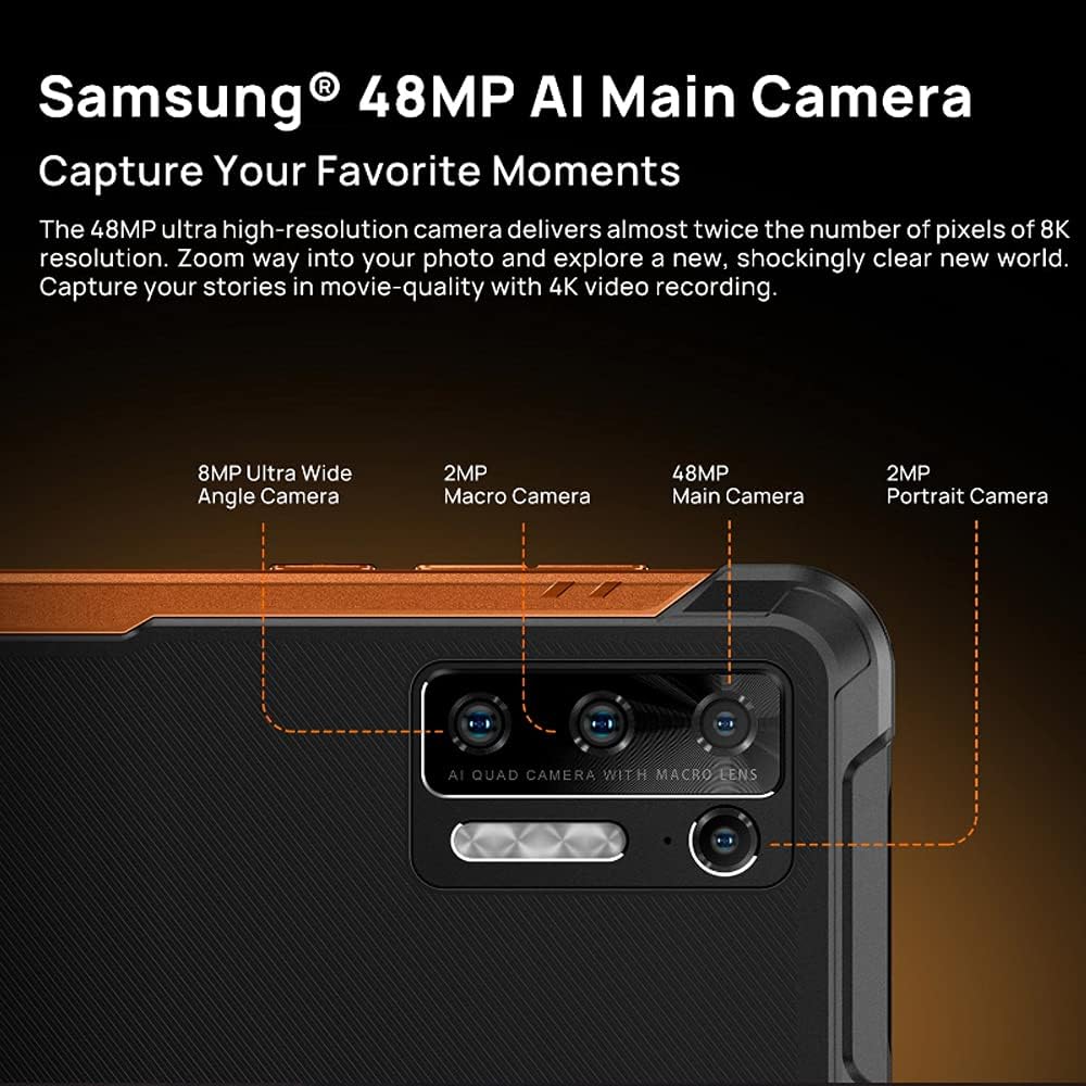 DOOGEE S97 Pro's 48MP AI Quad Camera setup