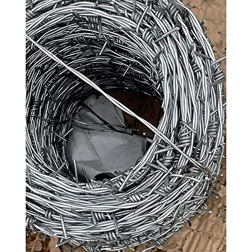 Fil barbelé 4 pointes 20m idéal pour sécuriser vos activités de plein air et bricolage jardin