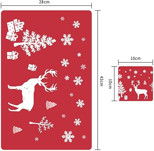 Miniatura 2 de Juego de 12 manteles individuales y 6 posavasos, PVC antideslizante, resistente al calor, impermeable, lavable, para cocina, mesa de comedor,