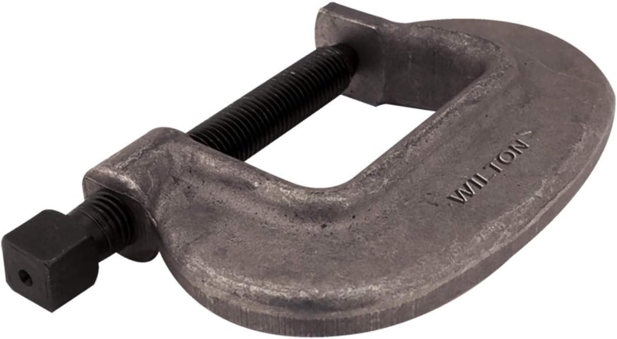 Authentic Crazy Deals Wilton 12-FC, O Series Bridge C-Clamp, 12-3/8 Jaw Opening, 4-1/2 Throat (14599)