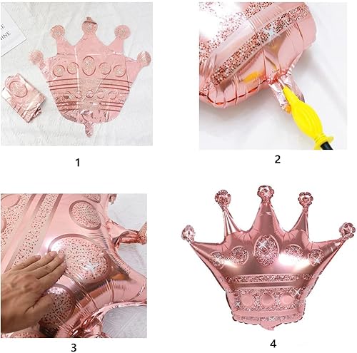 Miniatura 3 de KUNGOON Globo de cumpleaños número 29, globo de Mylar con el número 29 de oro rosa, divertido cumpleaños 29