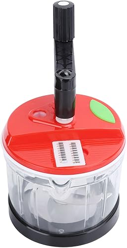 Vista 9 de eecoo Pulsador de picador manual de alimentos molinillo multifunción Juicer de verduras